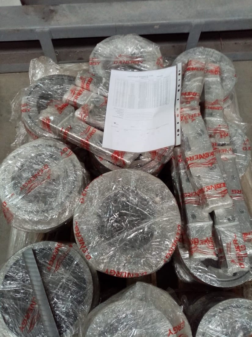 Shipment of a screw set