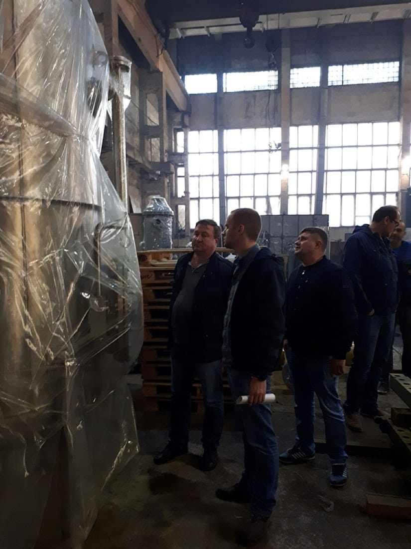 Business Visit of Representatives of a Moldovan Oil Processing Company