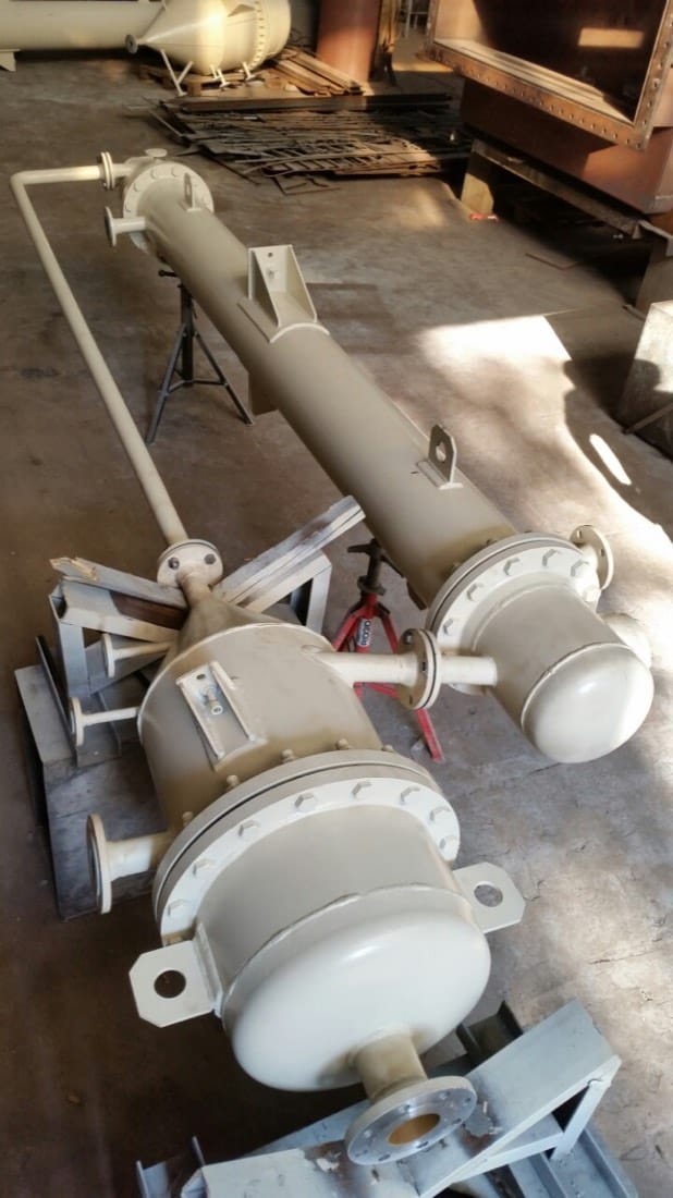 Trial Assembly of a First-Stage Distiller