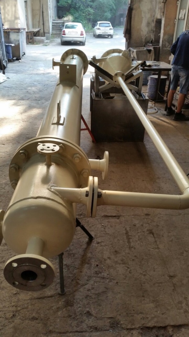 Trial Assembly of a First-Stage Distiller