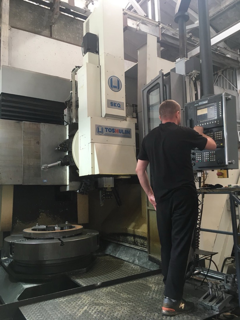 D.ENERGY's high-precision CNC machine park