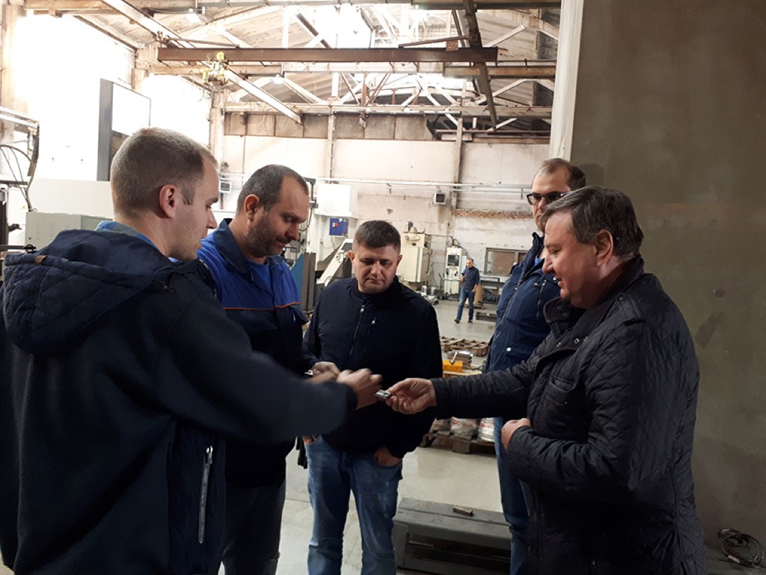 Business Visit of Representatives of a Moldovan Oil Processing Company